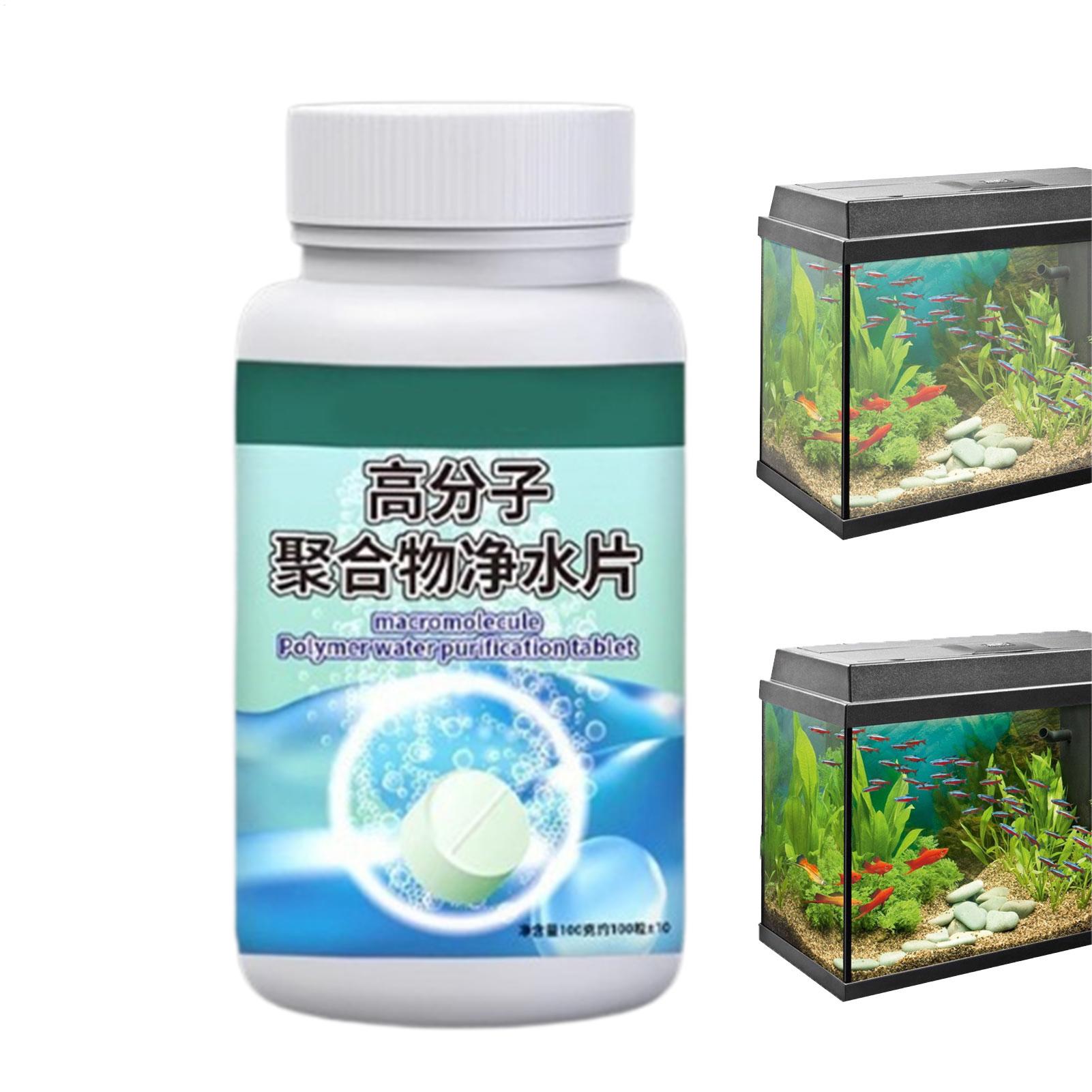 Aquarium Fish Tank Cleaner - أقراص تنظيف المياه وإزالة الطحالب من