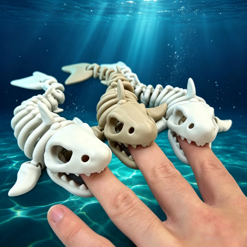 Aquarium Fish Cartoon - هيكل سمكة القرش للزينة في حوض