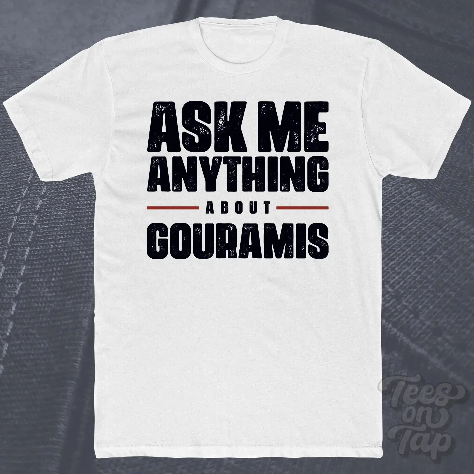 Aquarium Fisch - تي شيرت ASK ME ANYTHING ABOUT