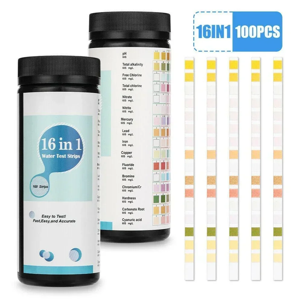 Aquarium Test Kit - 16 في 1 مجموعة اختبار مياه