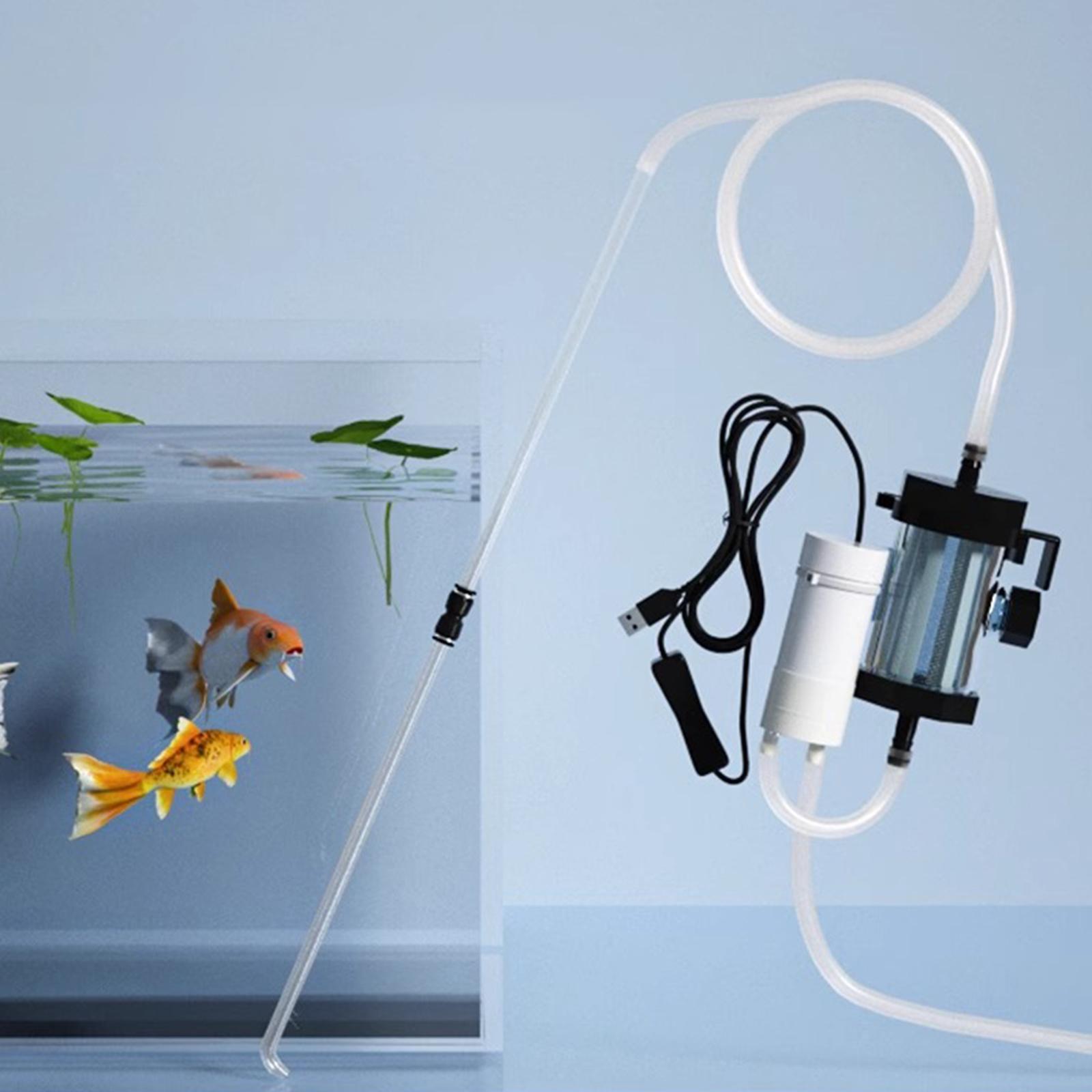 Aquarium Fish Electric - مجموعة تنظيف حوض السمك الكهربائية المنزلية،