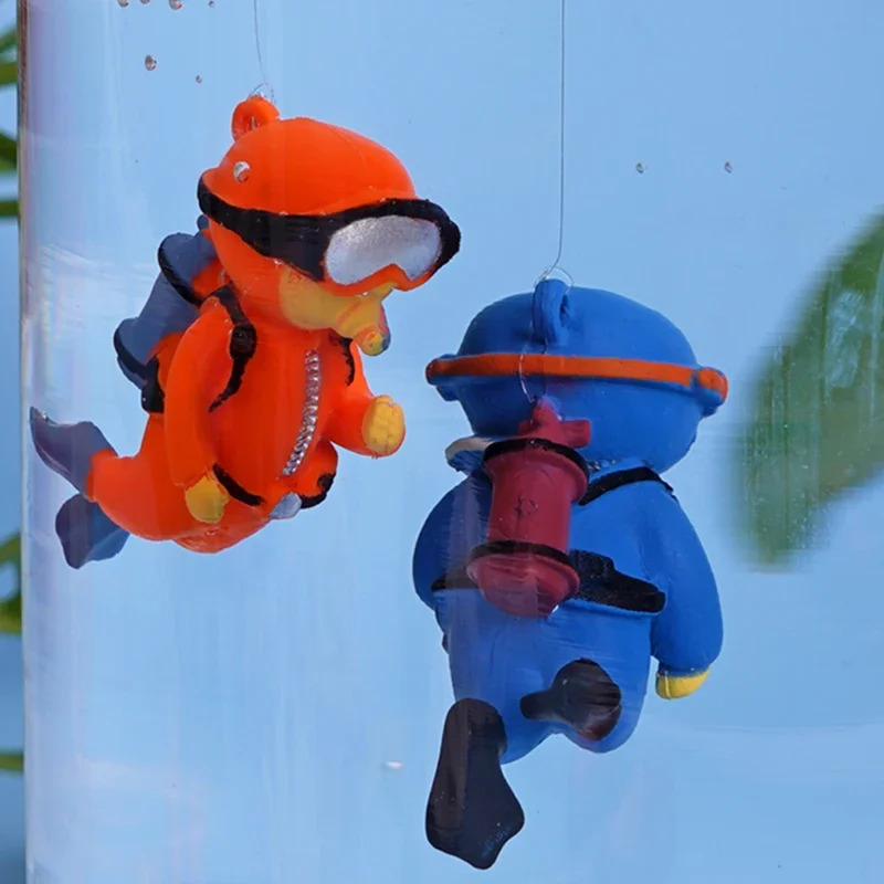 Aquarium Fish Cartoon - ديكورات شعبية لأحواض السمك، إكسسوارات تزيين