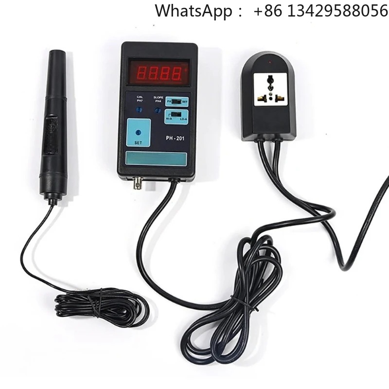 Aquarium Fish Electric - جهاز قياس وتحكم في درجة الحموضة