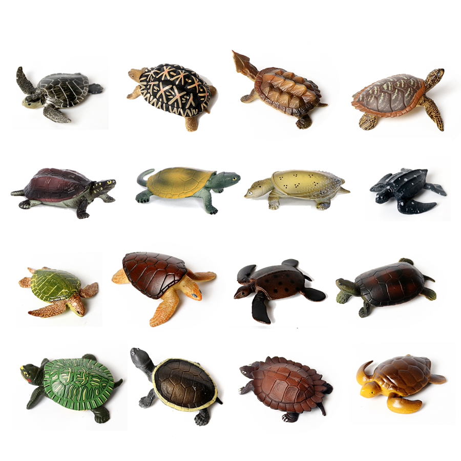 Aquarium Fish Accessories - نموذج سلحفاة بحرية للحياة البحرية ،