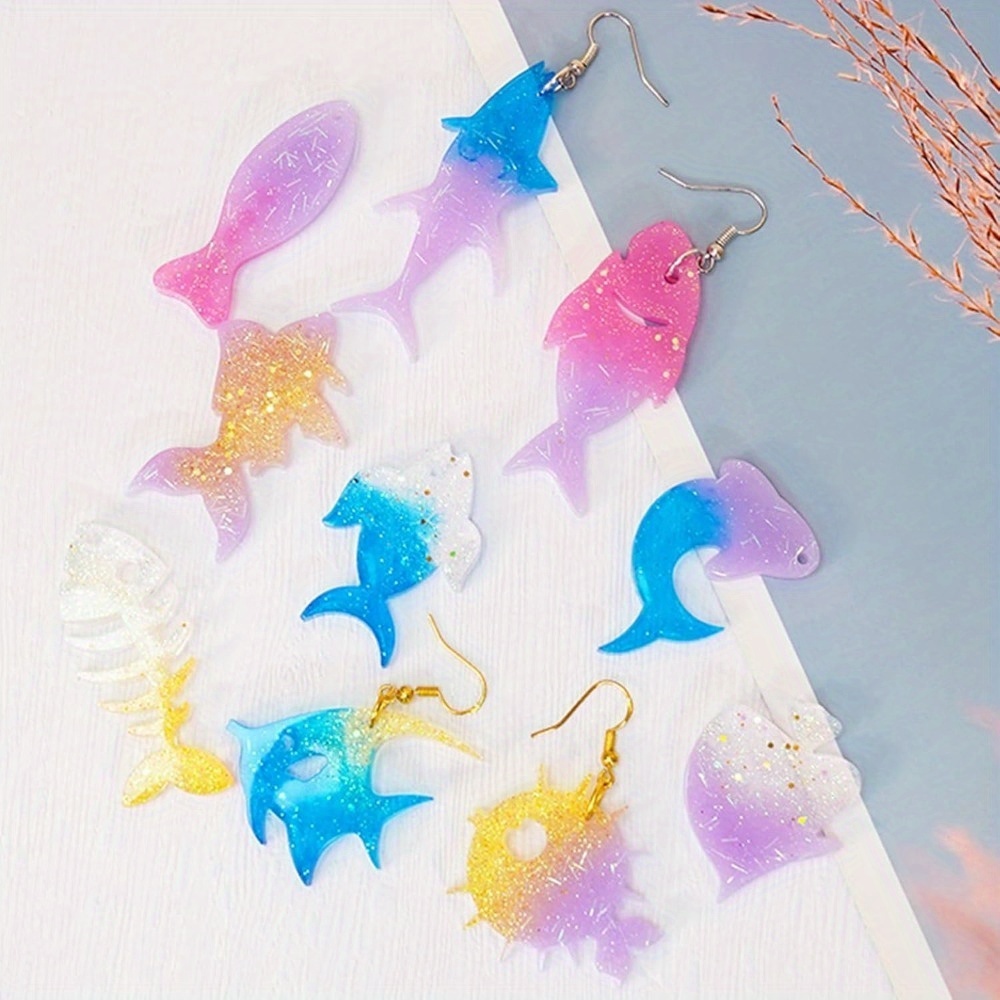 مجموعة قوالب الأقراط والقلادات - مراجعة Aquarium Fish Accessories وسعره