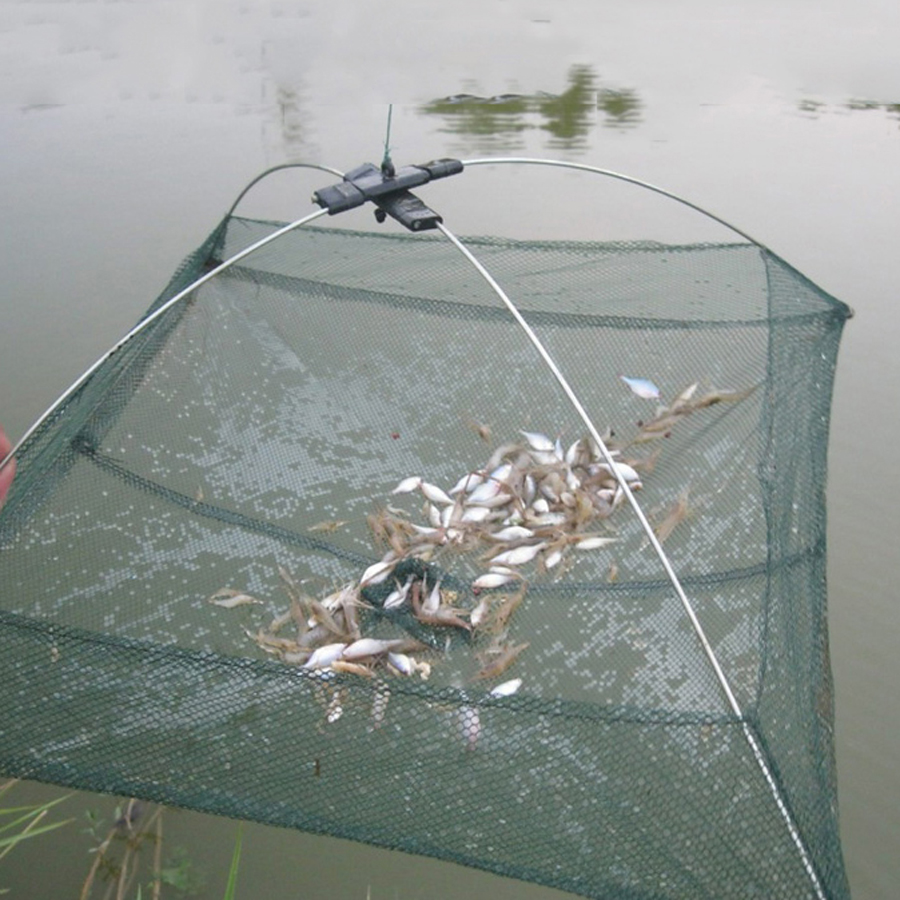 60 سنتيمتر 80 سنتيمتر المحمولة - مراجعة Aquarium Fish Trap وسعره