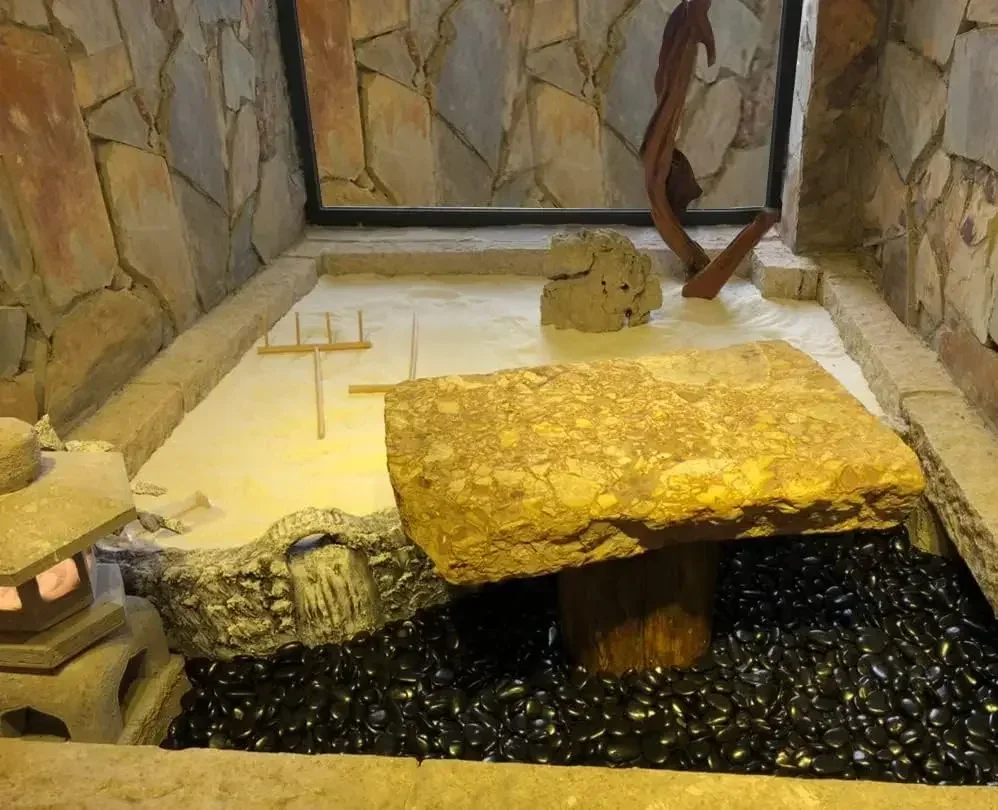 40 رطلاً من صخور النهر السوداء - مراجعة Aquarium Fish Black وسعره