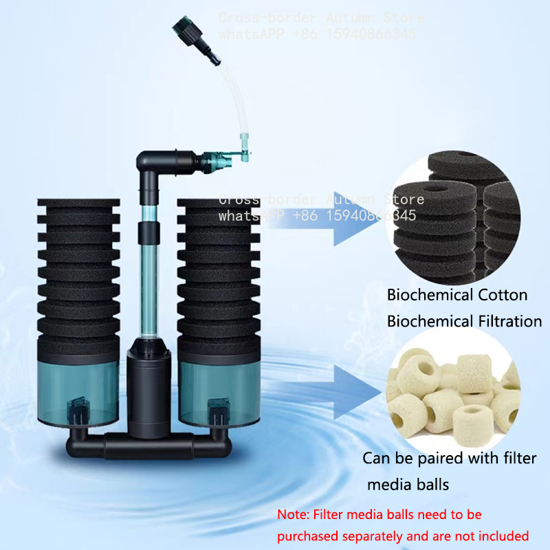 فلتر حوض أسماك USB مع مضخة ميا - مراجعة Aquarium Fish Electric وسعره