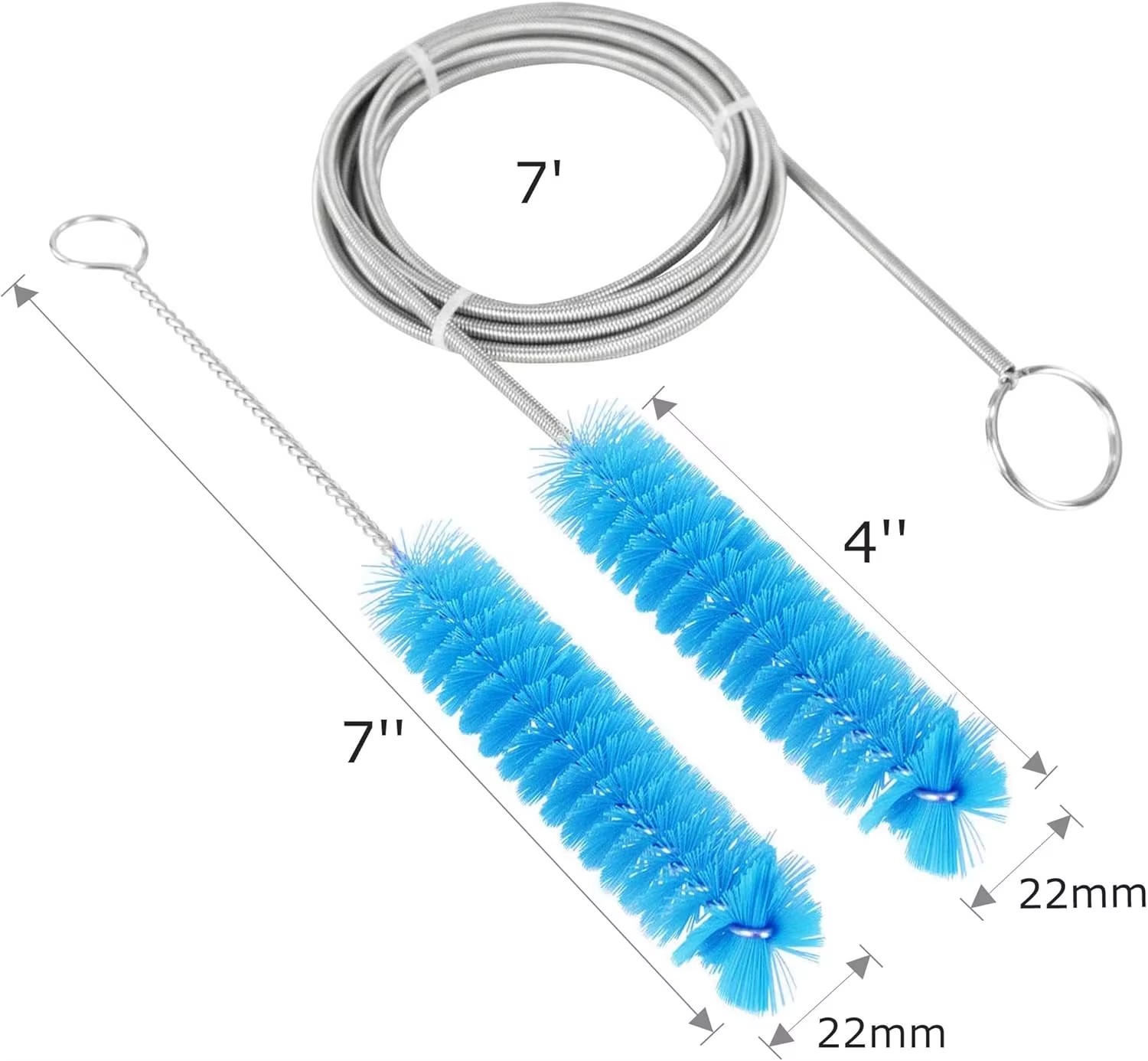 فرشاة تنظيف مرنة لأنابيب جهاز  - مراجعة Aquarium Fish Tank Cleaner وسعره