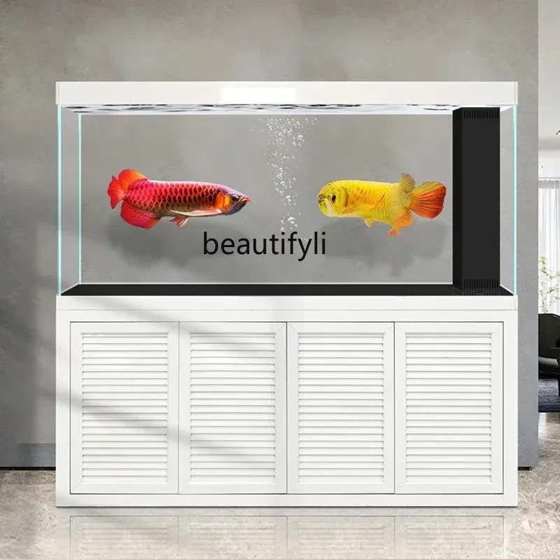 جديد سوبر كبير مكتب الألومنيوم - مراجعة Live Fish Aquarium وسعره