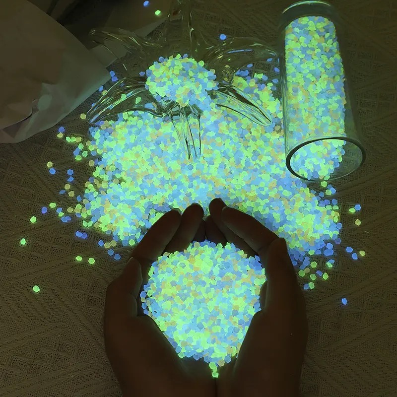 1000 قطعة 3-5 مللي متر مضيئة ا - مراجعة Aquarium Fish That Glow In The Dark وسعره