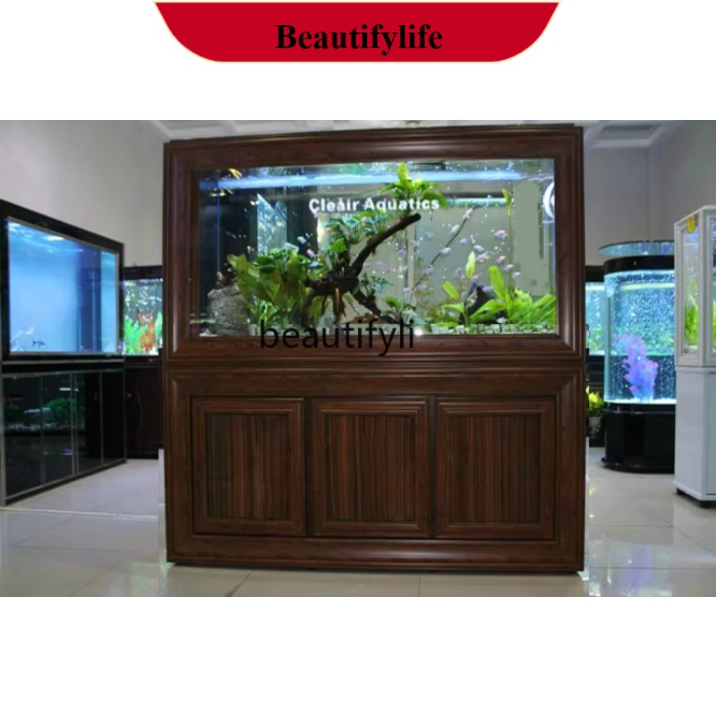 خزان الأسماك الصينية غرفة المع - مراجعة Live Fish Aquarium وسعره