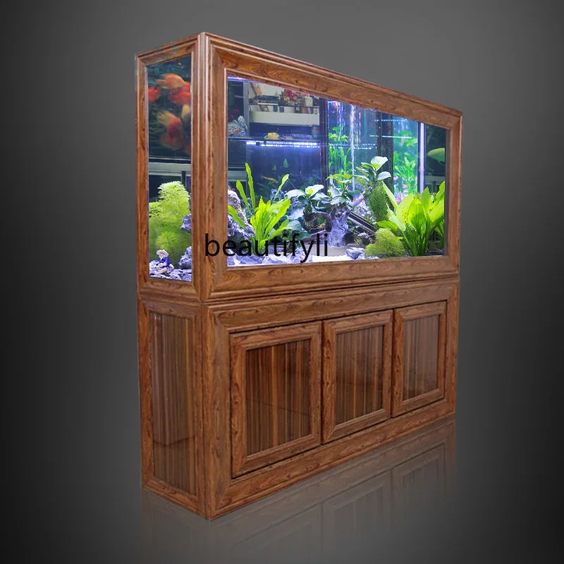 خزان الأسماك الصينية غرفة المع - مراجعة Live Fish Aquarium وسعره
