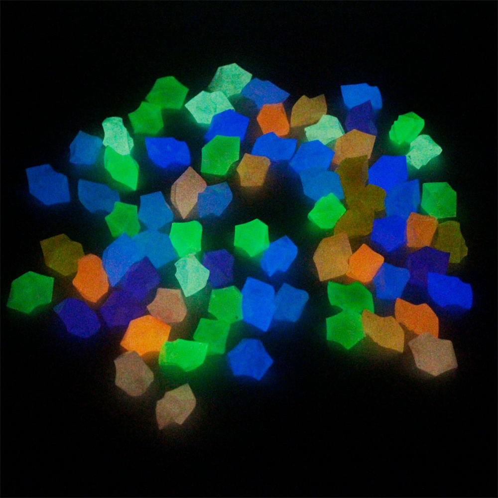 100 قطعة حصى داكن مضيء 14*11 م - مراجعة Aquarium Fish That Glow In The Dark وسعره