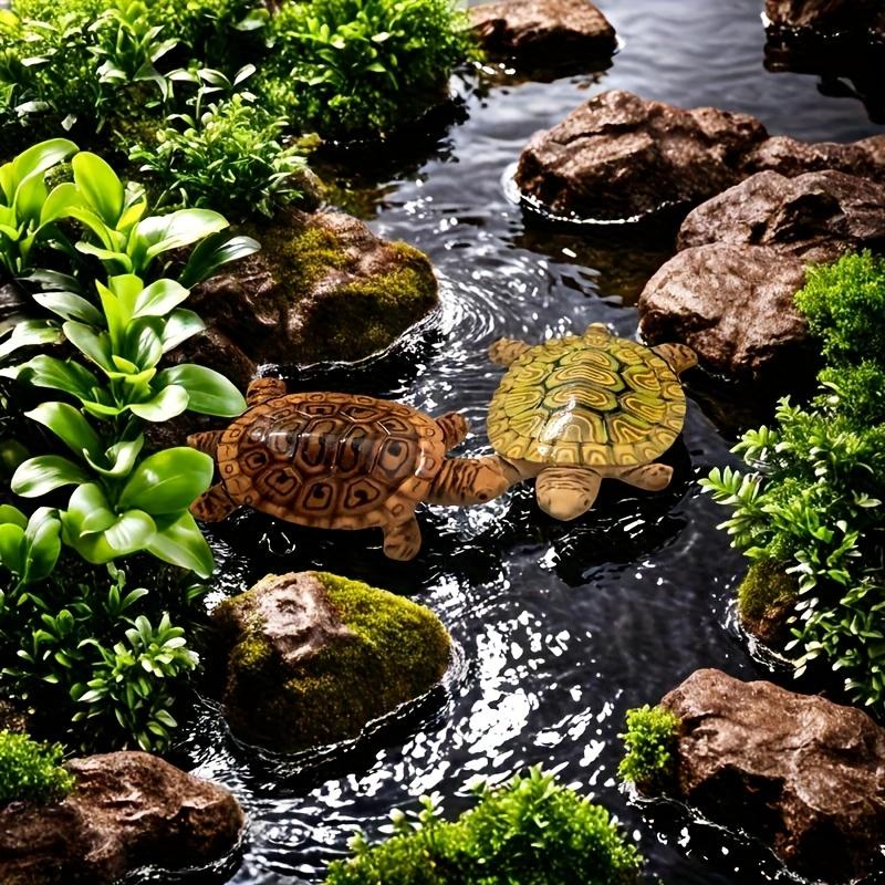 6 تماثيل سلحفاة صغيرة لتزيين أ - مراجعة Aquarium Fish Small وسعره