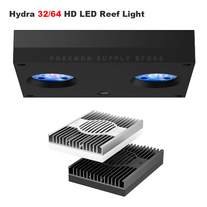 إضاءة مائية AI Hydra 32HD/64HD - مراجعة Aquarium Fish Black وسعره
