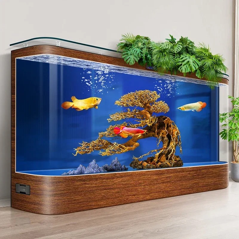 خزان الأسماك البيئي من الأرض إ - مراجعة Live Fish Aquarium وسعره