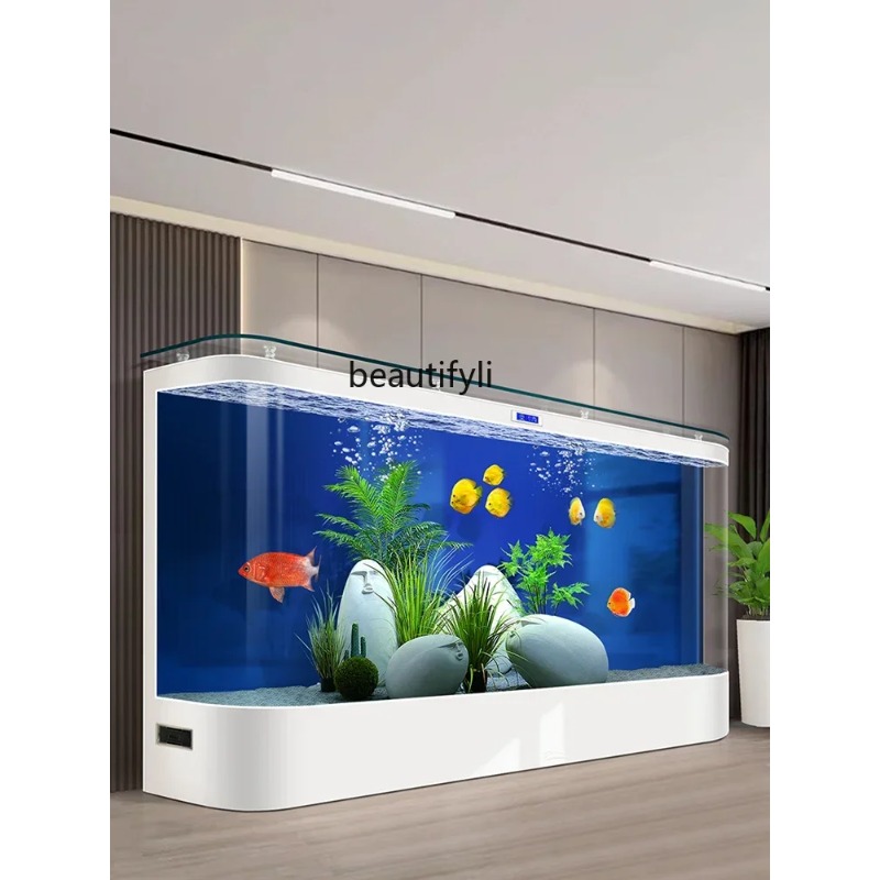 خزان الأسماك البيئي من الأرض إ - مراجعة Live Fish Aquarium وسعره