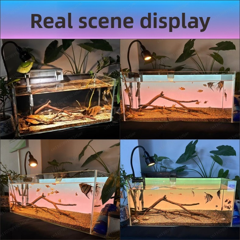 لوحة إضاءة خلفية للأحواض السمك - مراجعة Aquarium Fish Black وسعره