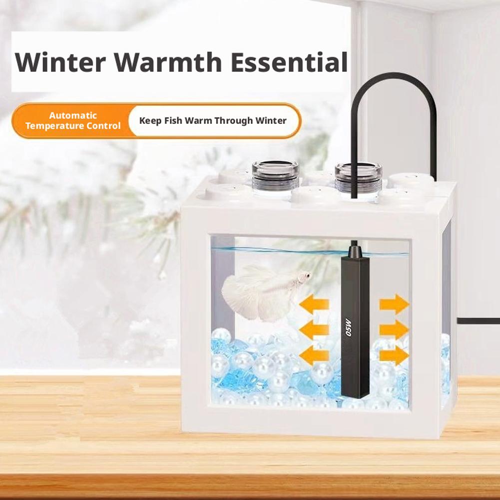 سخان حوض أسماك صغير يعمل بمنفذ - مراجعة Aquarium Fish Small وسعره