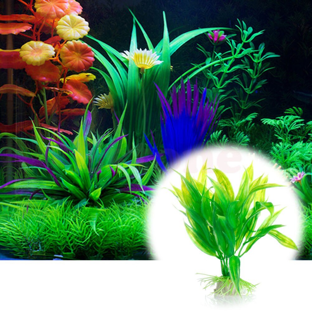 15 سنتيمتر حوض السمك الاصطناعي - مراجعة Aquarium Fish Cartoon وسعره