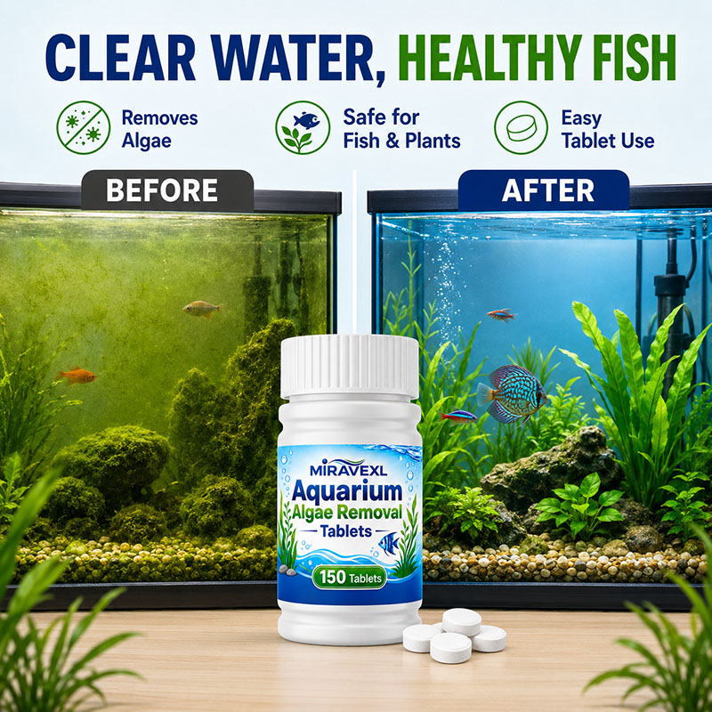 أقراص ميراڤيكس إل 150 لإزالة ا - مراجعة Live Fish Aquarium وسعره