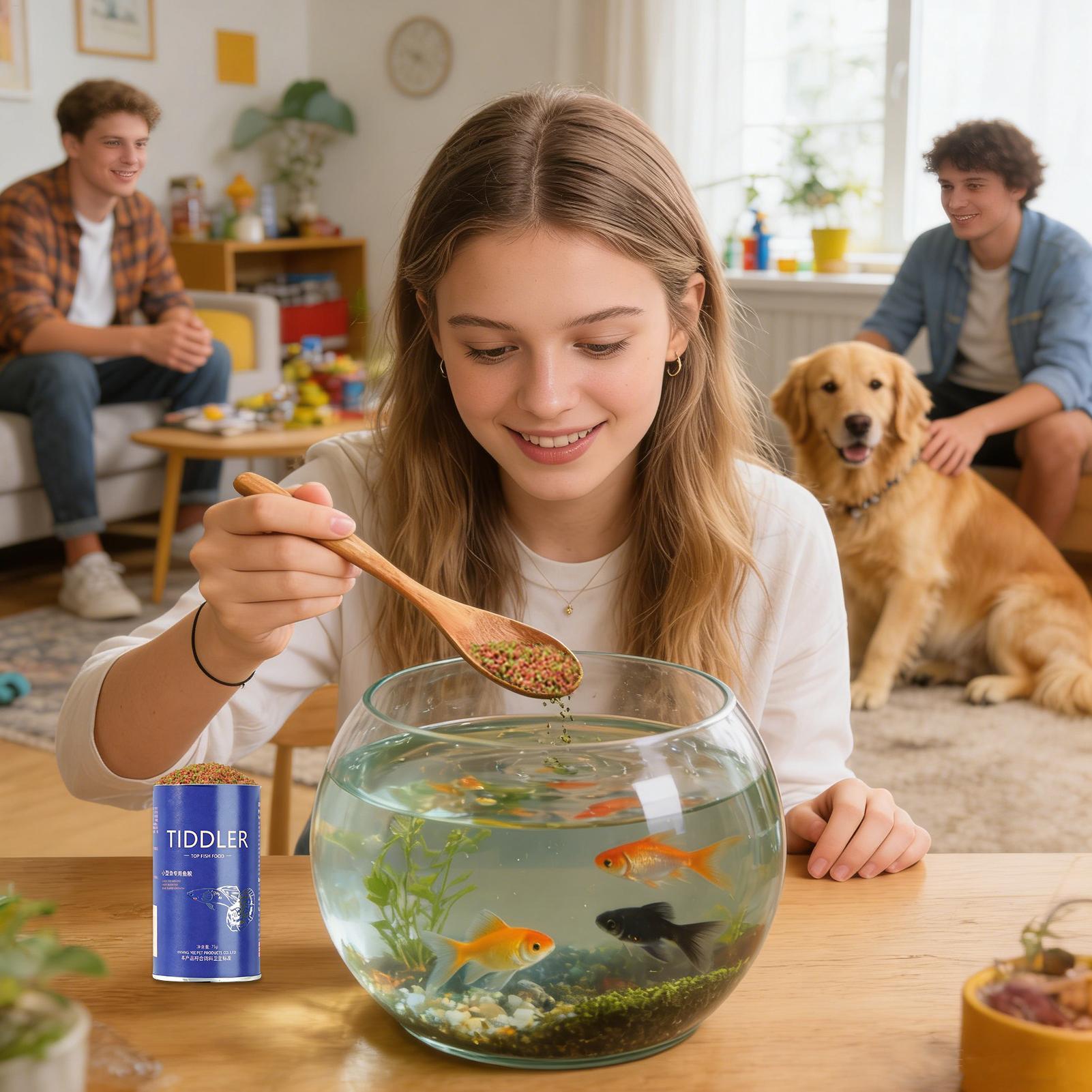 طعام أسماك الزينة، غذاء لأسماك - مراجعة Aquarium Fish Restaurant وسعره