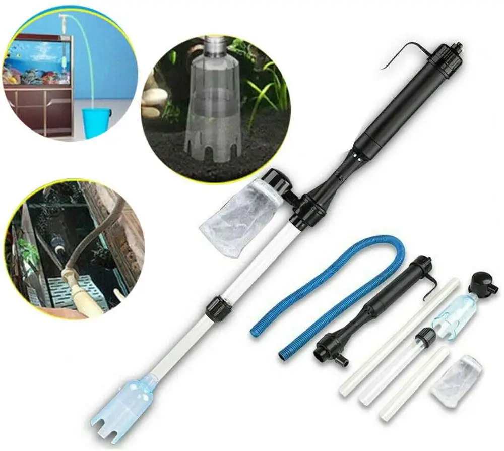 مبدل المياه الكهربائية فراغ سي - مراجعة Aquarium Fish Electric وسعره