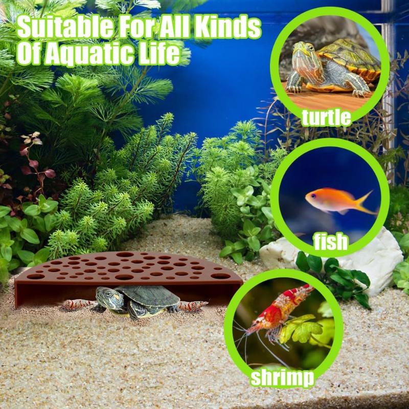 غrotة مخفية جديدة لحوض السمك،  - مراجعة Aquarium Fish Small وسعره