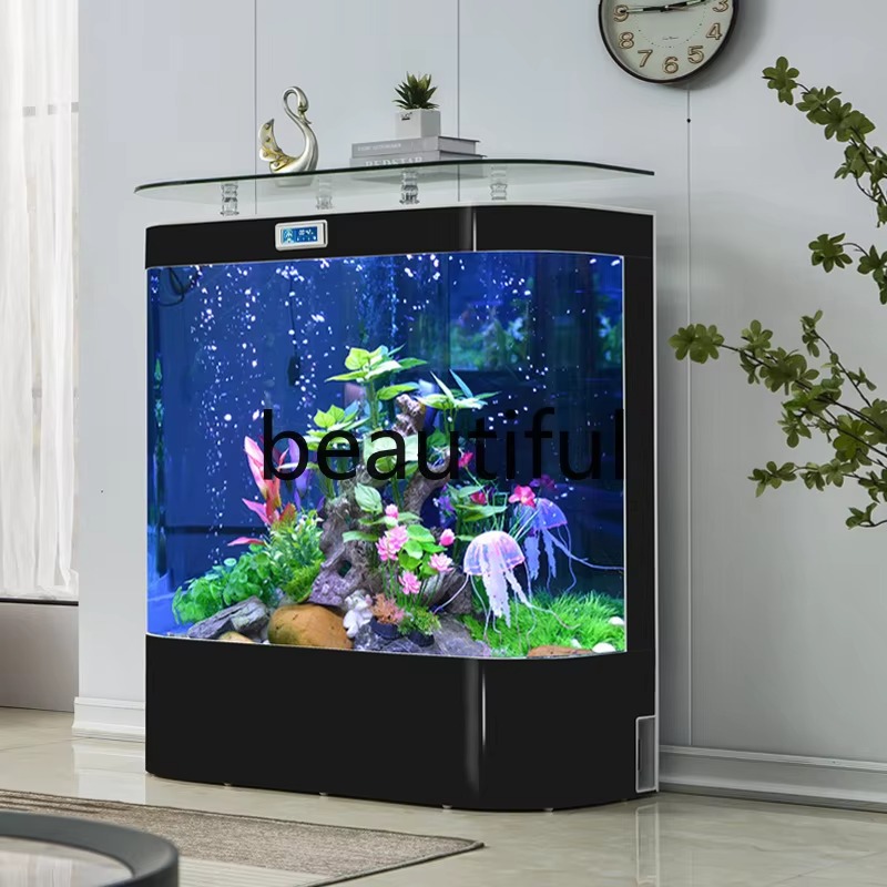 A139 غرفة المعيشة خزان الأسماك - مراجعة Live Fish Aquarium وسعره