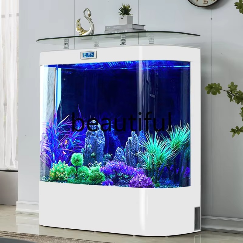 A139 غرفة المعيشة خزان الأسماك - مراجعة Live Fish Aquarium وسعره