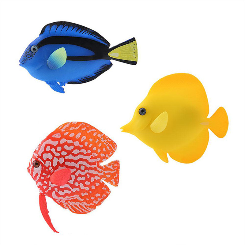 زينة حوض السمك المضيئة في الظل - مراجعة Aquarium Fish That Glow In The Dark وسعره