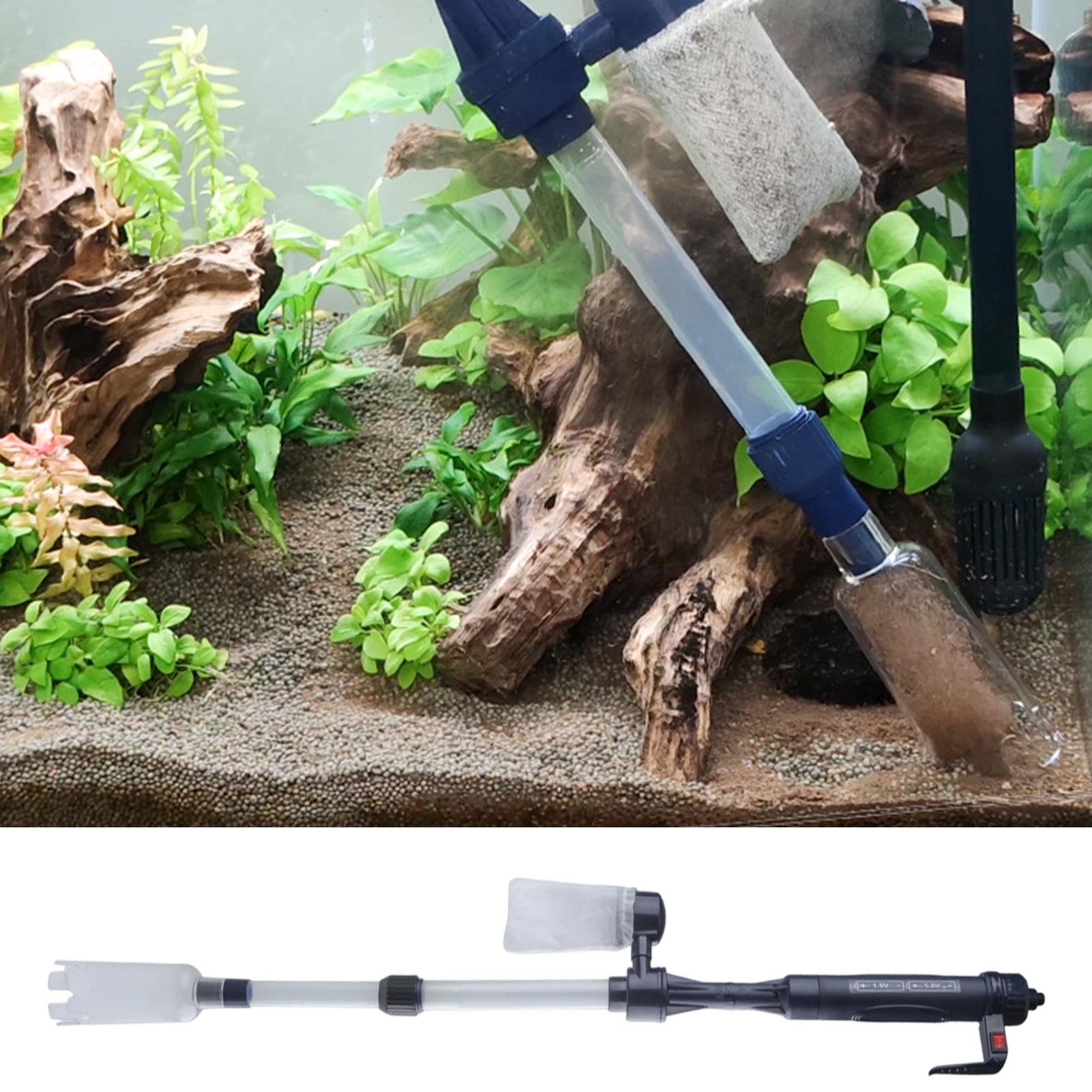 مضخة تغيير مياه حوض السمك المح - مراجعة Aquarium Fish Tank Cleaner وسعره