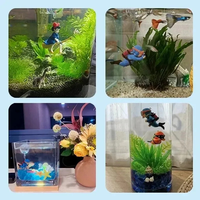ديكورات شعبية لأحواض السمك، إك - مراجعة Aquarium Fish Cartoon وسعره