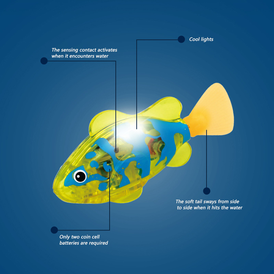 سمكة صغيرة مضيئة تعمل بالاستشع - مراجعة Aquarium Fish Electric وسعره