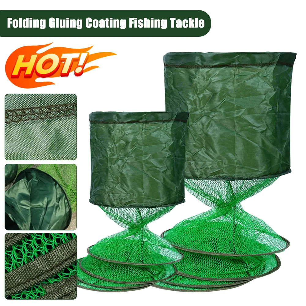 النايلون الصيد شبكة صافي سلة ا - مراجعة Aquarium Fish Trap وسعره