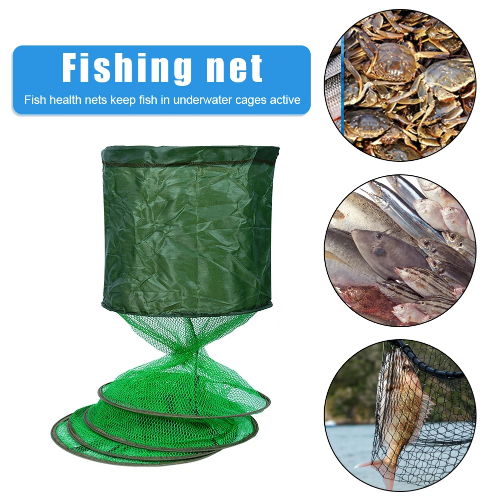 النايلون الصيد شبكة صافي سلة ا - مراجعة Aquarium Fish Trap وسعره