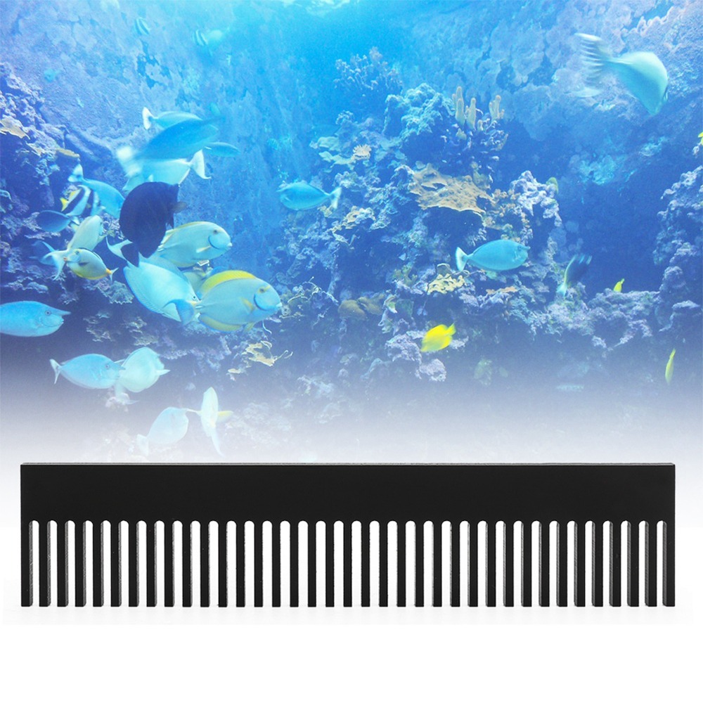 الاكريليك الاكريليك تدفق Weir  - مراجعة Aquarium Fish Black وسعره